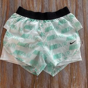 Nike Air Women’s Running Shorts 3” Lined Blue, Black And White Size XS